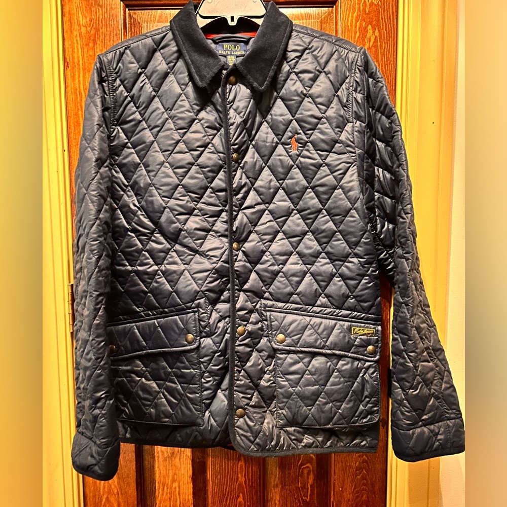Boys XL (sz 18-20) Quilted Barn Jacket- NWT